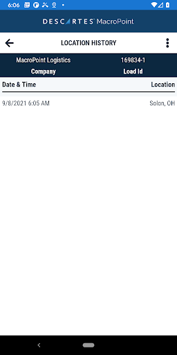 MacroPoint for Truckers