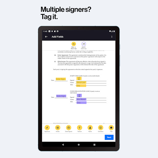 DocuSign - Upload & Sign Docs