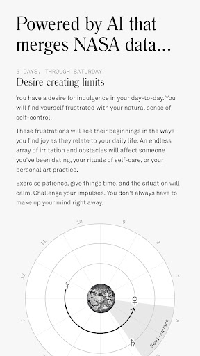 Co–Star Personalized Astrology