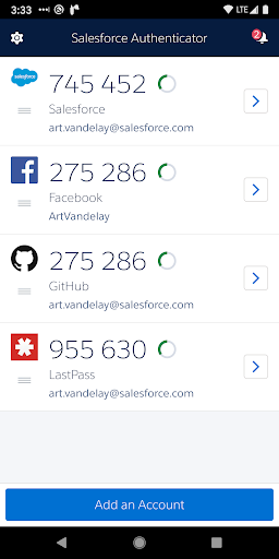 Salesforce Authenticator