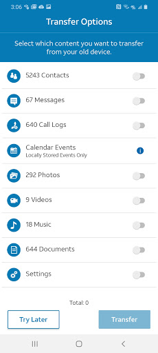 AT&T Mobile Transfer