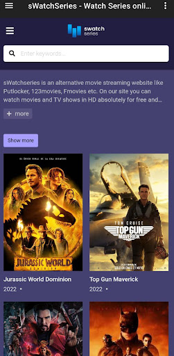 Swatchseries - Play any Video