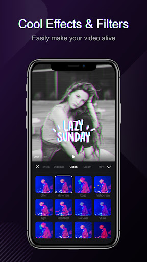 Vieka: Music Video Editor, Effect and Filter