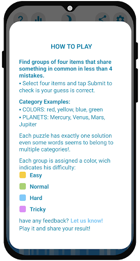 Connections: Group words