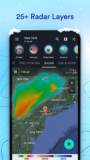 1Weather Forecasts & Radar