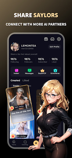 Saylo: AI Character Story Chat