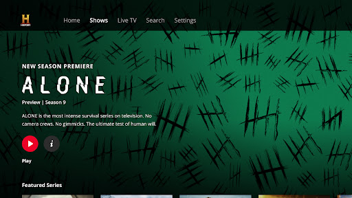 HISTORY: Shows & Documentaries