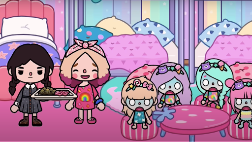 BocaBoca Toca Wednesday Addams