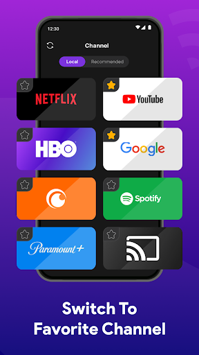 TV Cast: RokuTV Remote Control