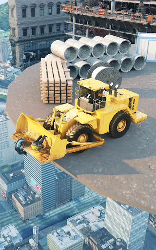 Construction Ramp Jumping