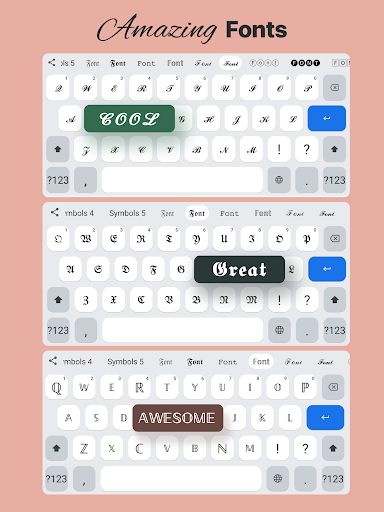 Fonts Art: Keyboard Font Maker