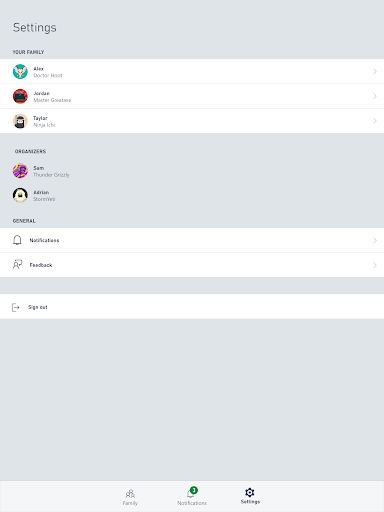 Xbox Family Settings