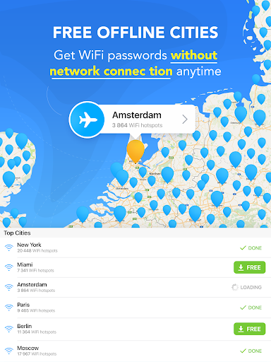WiFi Map®: Find Internet, VPN