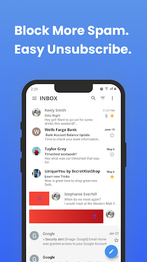 Inbox Homescreen
