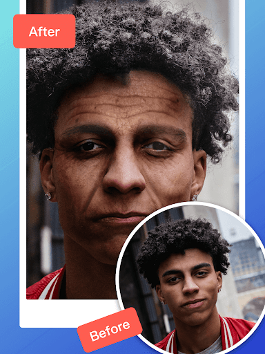 Old Me-simulate old face