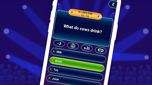 MILLIONAIRE TRIVIA Game Quiz