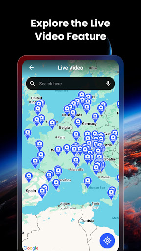 Live Earth Map & GPS Tracker