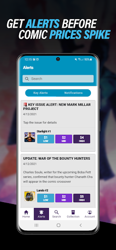Key Collector Comics Database & Price Guide App