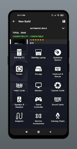 PC Builder: Part Picker