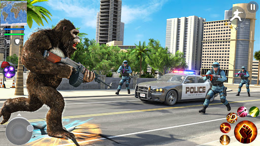Gorilla Hero: Superhero Games