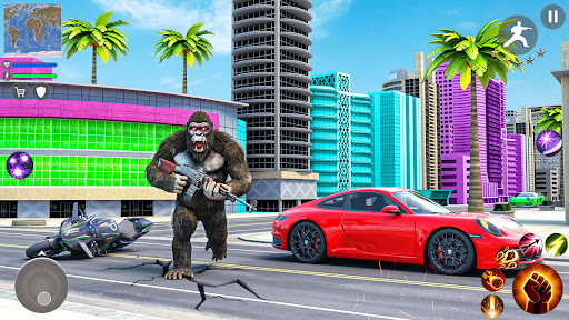 Gorilla Hero: Superhero Games