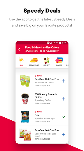 Speedway Fuel & Speedy Rewards