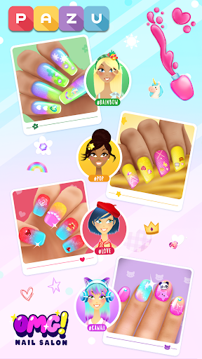 Girls Nail Salon - Kids Games