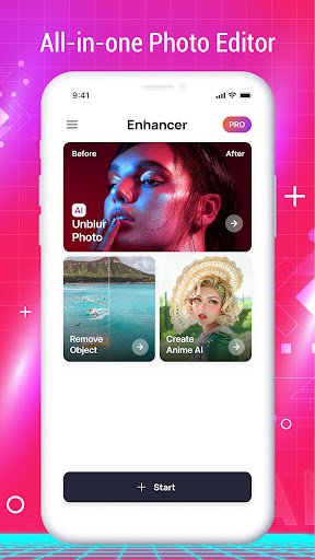AI Photo Enhancer and AI Art