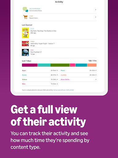 Amazon Kids Parent Dashboard
