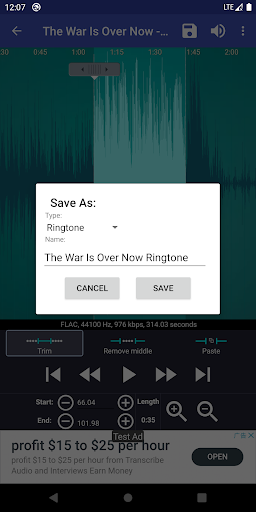 Ringtone Maker:create ringtone