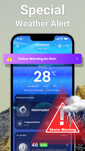 Weather: Live radar & widgets