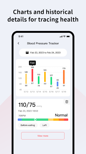 Heart Rate Health & BP Monitor