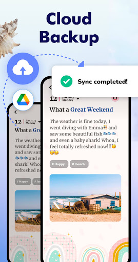 Diary with Lock: Daily Journal