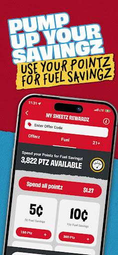 Sheetz Food Delivery & Rewards