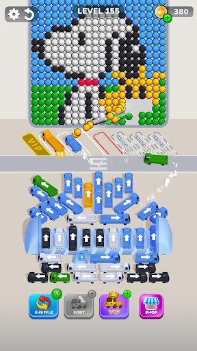 Bubble Bus: Parking Jam Puzzle