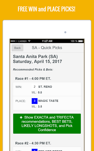 Horse Racing Picks & Bet Tips