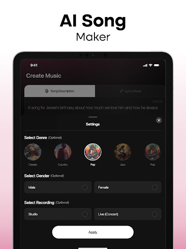 MyTunes : AI Music Generator