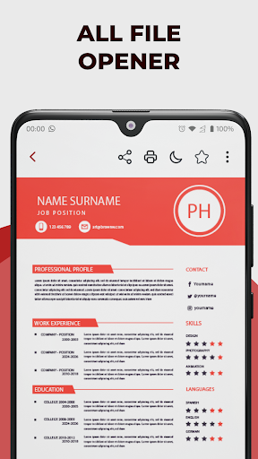 PDF Reader and Photo to PDF