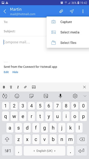 Connect for Hotmail & Outlook: