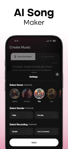 MyTunes : AI Music Generator