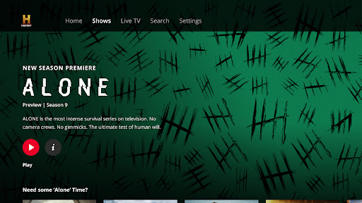 HISTORY: Shows & Documentaries