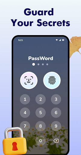 Diary with Lock: Daily Journal