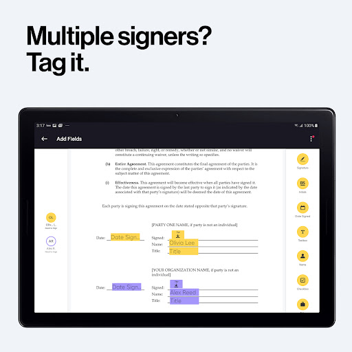 DocuSign - Upload & Sign Docs