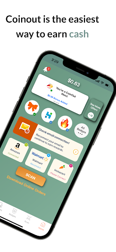 CoinOut Receipts & Rewards App