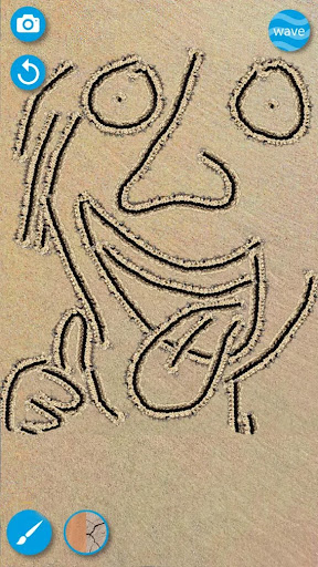 Sand Draw Creative Art Drawing