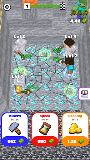 Craft & Mine 3D: Idle Merge