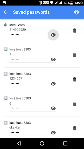 Password Manager for Google Ac