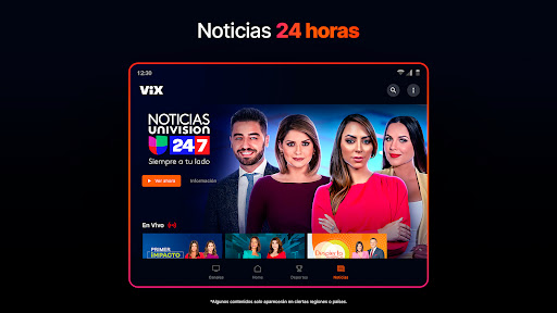 ViX: TV, Deportes y Noticias
