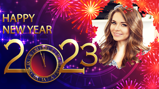 Happy New Year Photo Frame2023