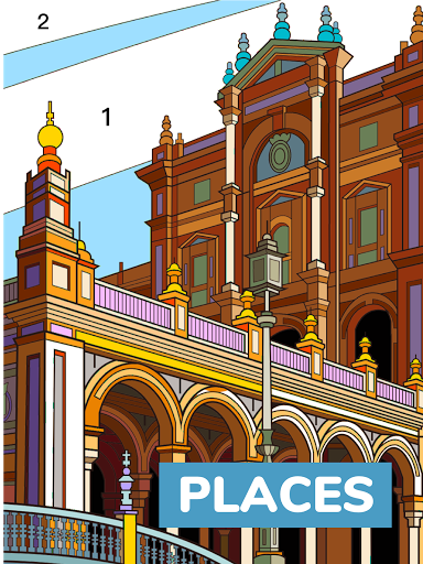 Calm Color - Color By Number